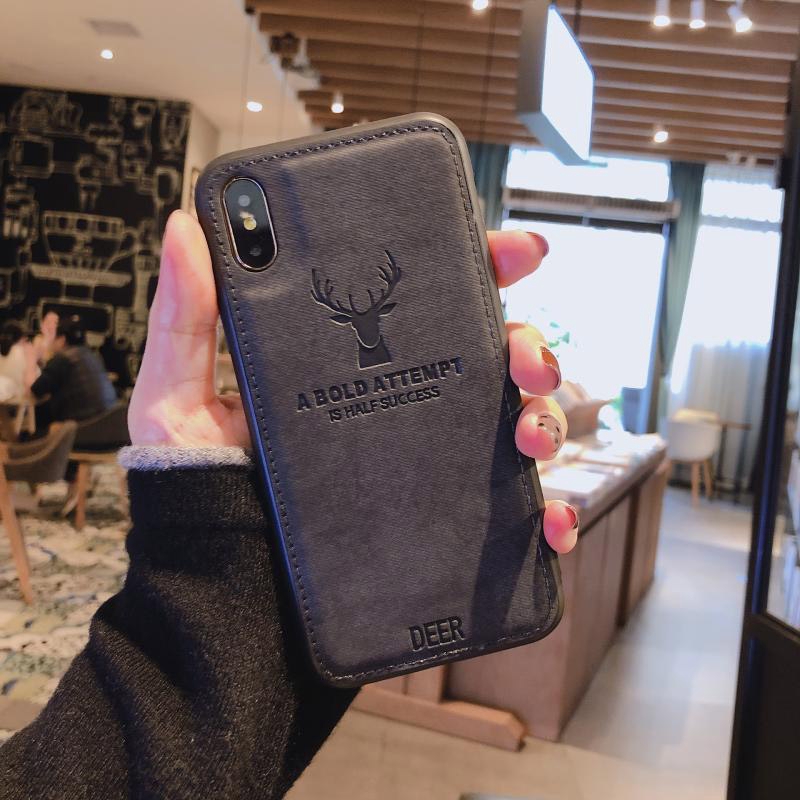 Casing for Meizu X8 V8 Pro M9 M8 M6 M5 Note 9 8 6 5 17 Pro 16th Plus 16X Silicone Case Leather TPU Cloth Fabric Deer Cover