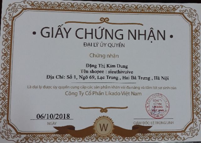 HÀNG CHUẨN Combo 10 bịch khăn vải khô đa năng likado 400g MẪU MỚI  cỡ 15x20cm - 300 tờ 1 bịch