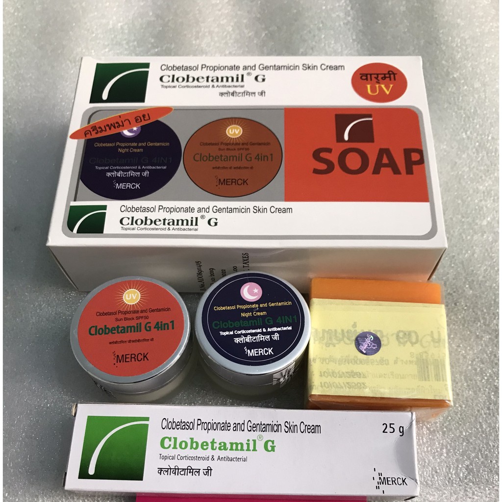 BỘ KEM NÁM, TÀN NHANG CLOBETAMIL G CAO CẤP THÁI LAN