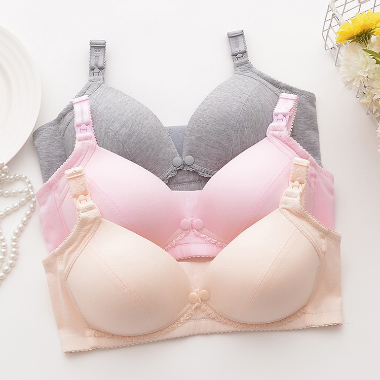 Áo ngực Aoweinisi khóa phía trước tiện dụng cho mẹ sau sinh