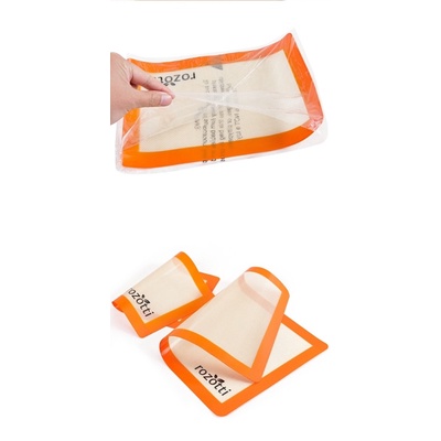 Thảm nướng bánh silicone, silpat tấm nướng bánh, 1 set gồm 6 món