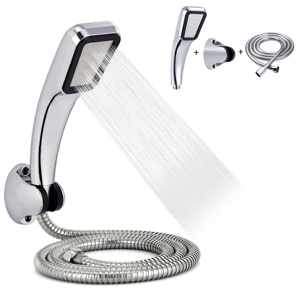 PISTA Bộ Đầu Vòi Sen Áp Suất Cao Bằng ABS Cho Phòng Tắm