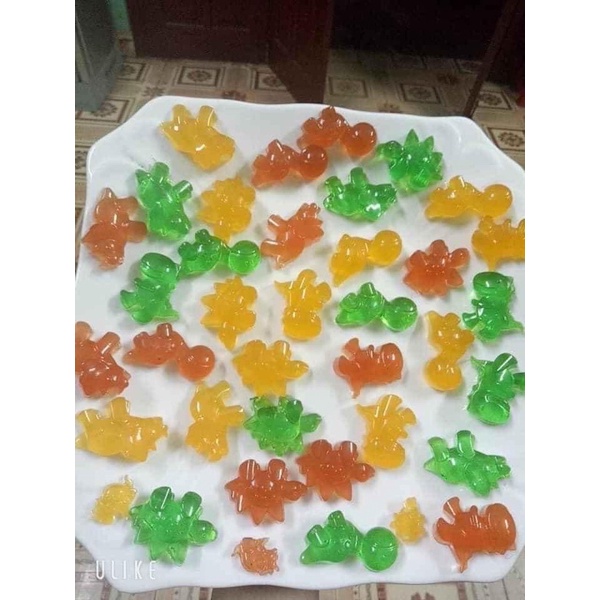 Kẹo dẻo hoa quả ăn kiêng keto(làm từ crystal)