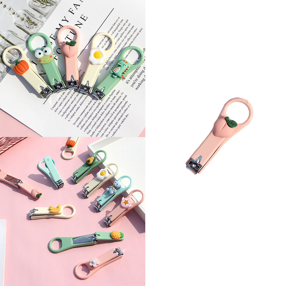 Kẹp cắt móng tay bằng thép không gỉ kiểu dáng dễ thương
