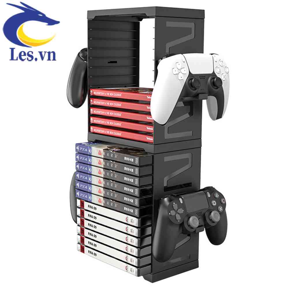 Giá Đỡ 24 Đĩa Game Cho Tay CầM PS5 / PS4 / Switch