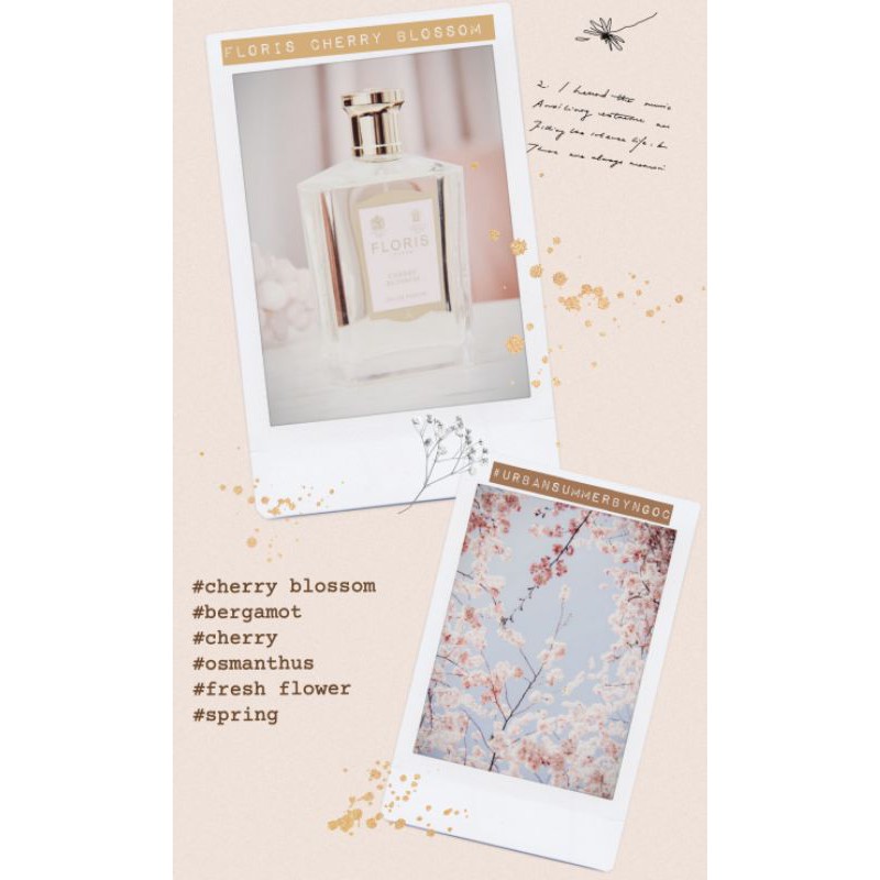 Mẫu thử 10ml nước hoa Floris Cherry Blossom