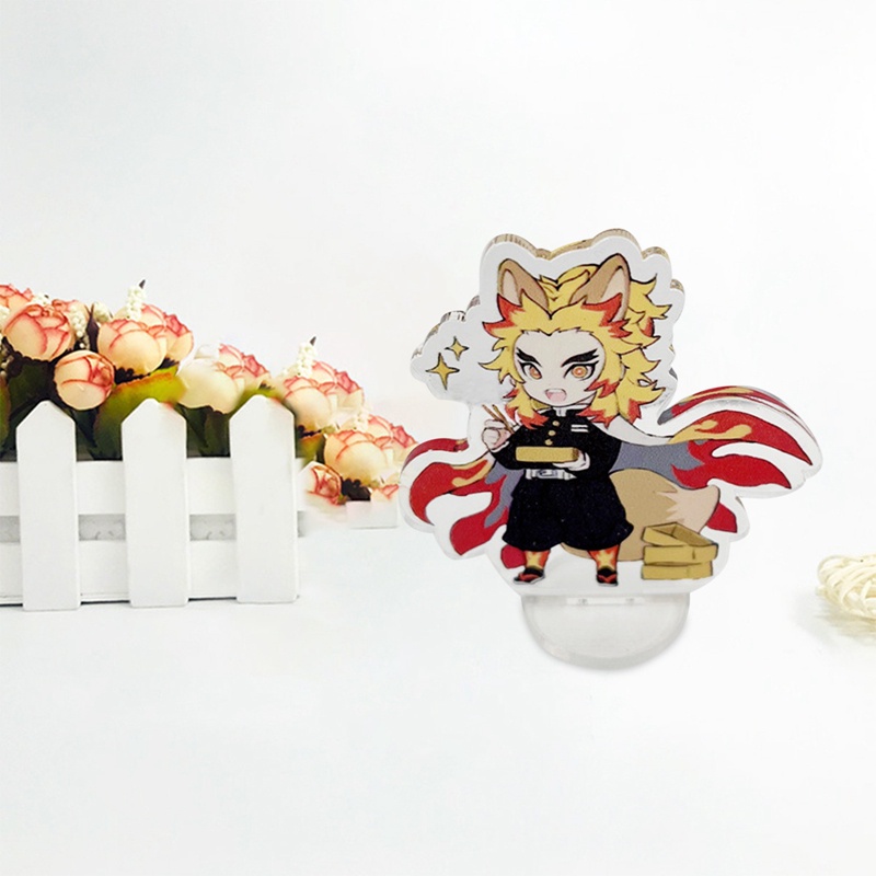 Mô Hình Nhân Vật Kimetsu No Yaiba Có Giá Đỡ Bằng Nhựa Acrylic Để Bàn Trang Trí