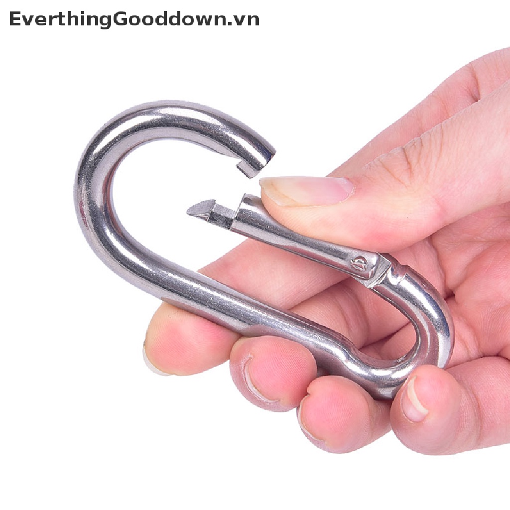 Everthinggooddown Móc Chìa Khóa Bằng Thép Không Gỉ 304 Nhanh Chóng