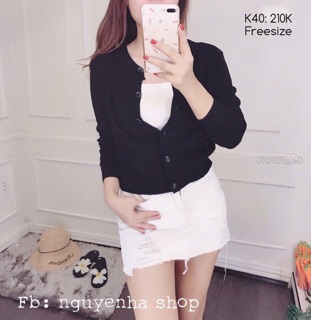 Áo Khoác len gài nút hàng nhập đẹp(có clip)