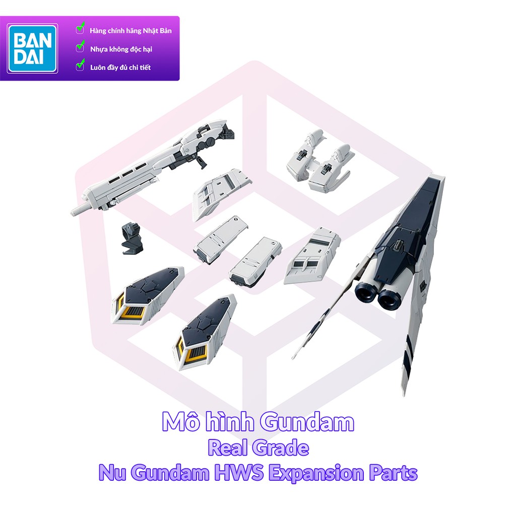 Mô Hình Gundam Bandai RG Nu Gundam HWS Expansion Parts [GDB] [BRG]