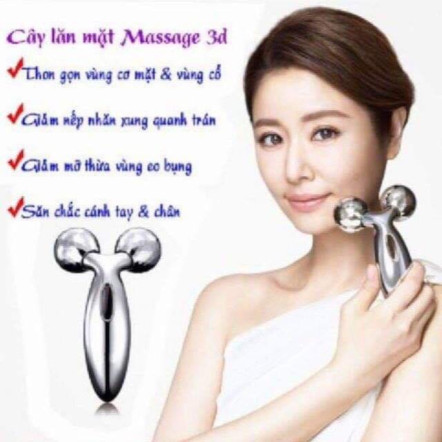 🌟🌟CÂy LĂN MASSAGE  ĐẦU LĂN 360 TẠO MẶT V-LINE EO THON DÁNG ĐẸP 🌟🌟