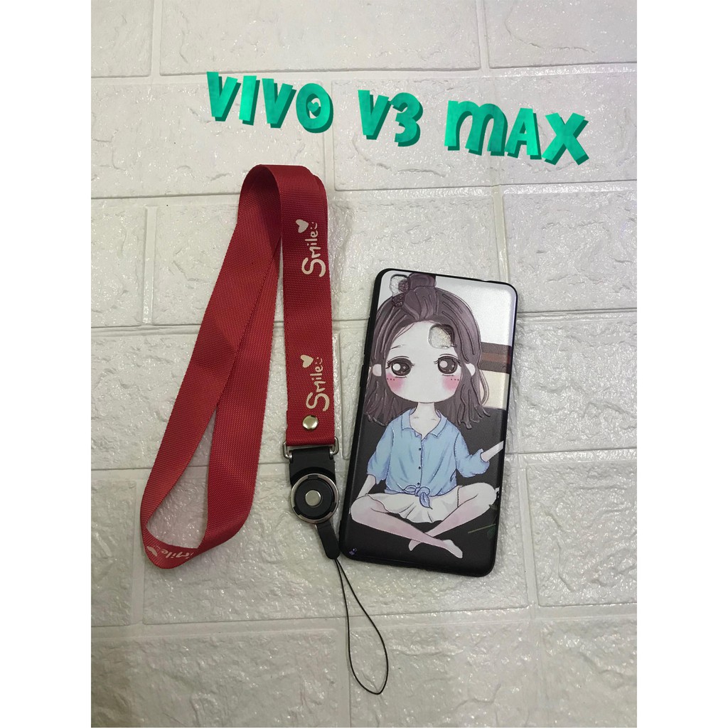 VIVO V3 MAX_ ỐP LƯNG THỜI TRANG IN HÌNH SIÊU ĐẸP TẶNG ĐÂY ĐEO ĐT