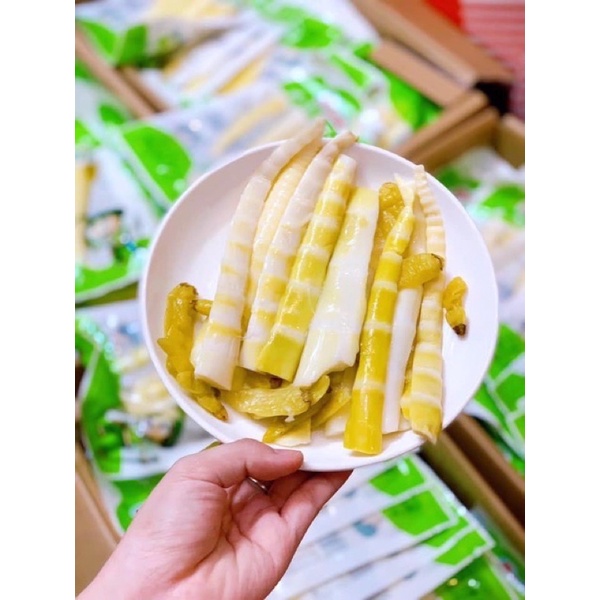 Măng Trúc Cay Giòn Trùng Khánh Cực Hot Gói 110g