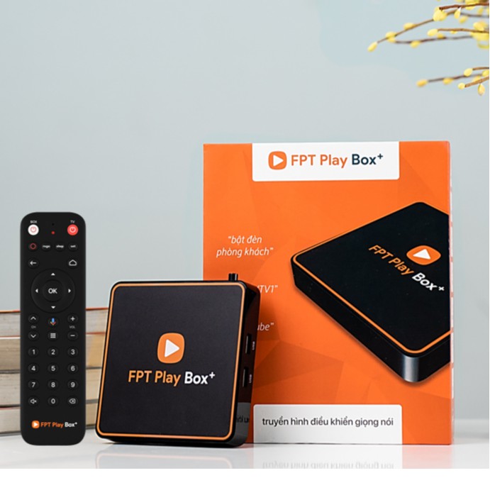 Android TV Box FPT Play Box+ 2020 2GB Android TV10 Hỗ Trợ 4K Điều Khiển Giọng Nói - Hàng Chính Hãng