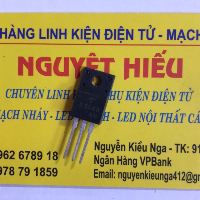 [NK] Sò (Mosfet) hiệu ứng trường K3568