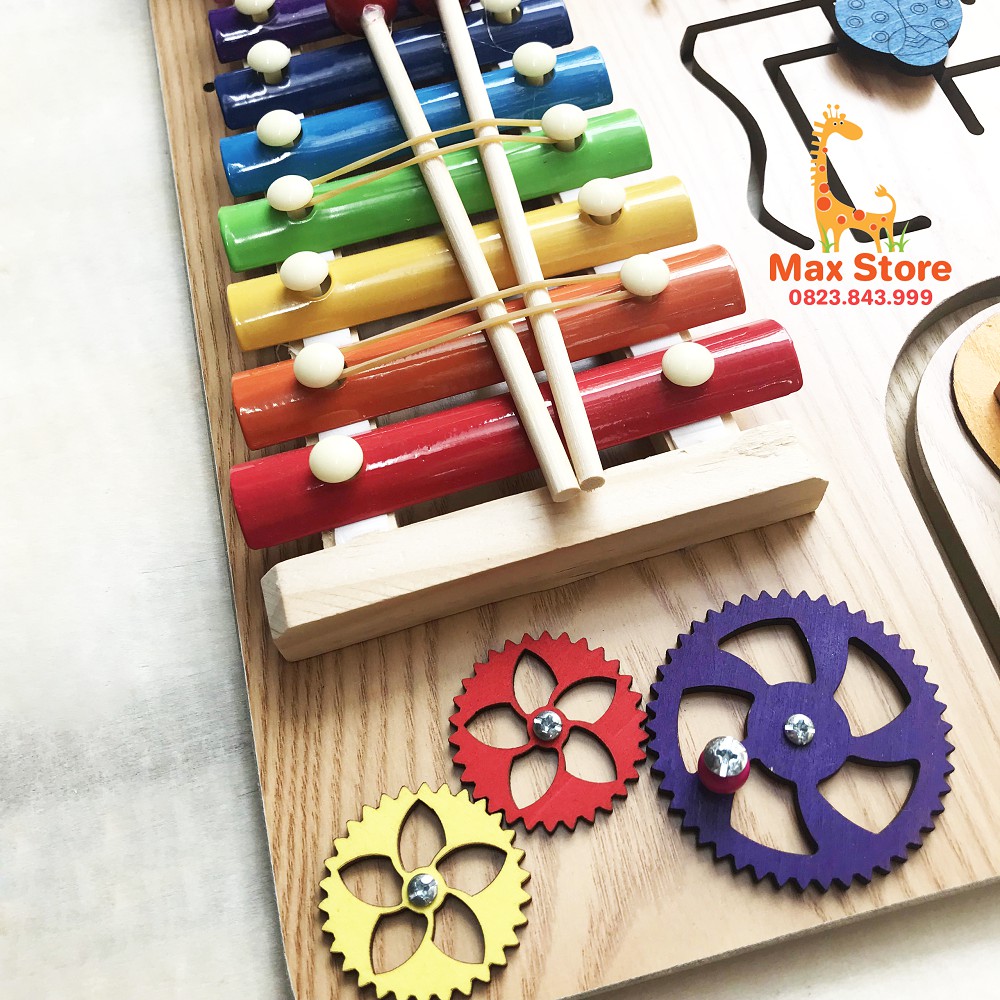 (Busy Board) Bảng Bận Rộn Thần Kỳ Giúp Con Phát Triển Toàn Diện
