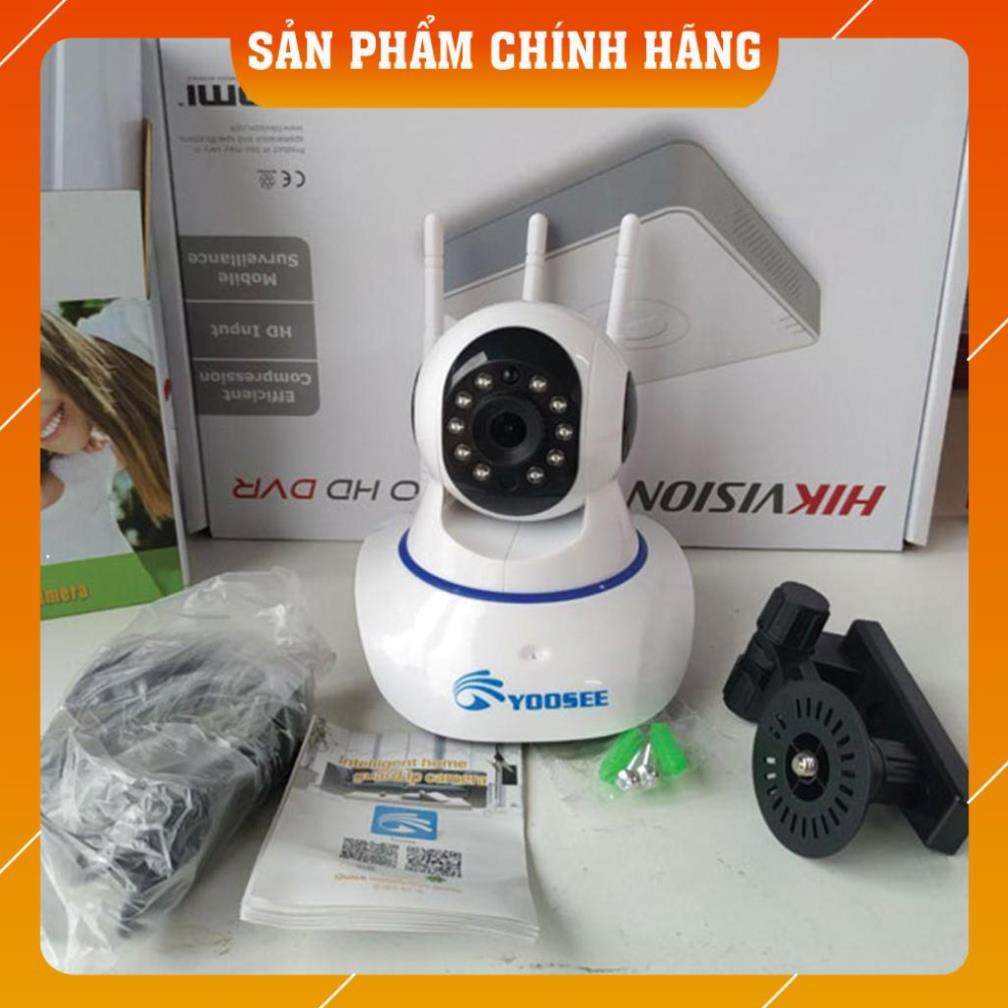 Camera yoosee 3 Râu mắt 1.0 - Dùng phần mềm yoosee - Bảo hành 12 tháng