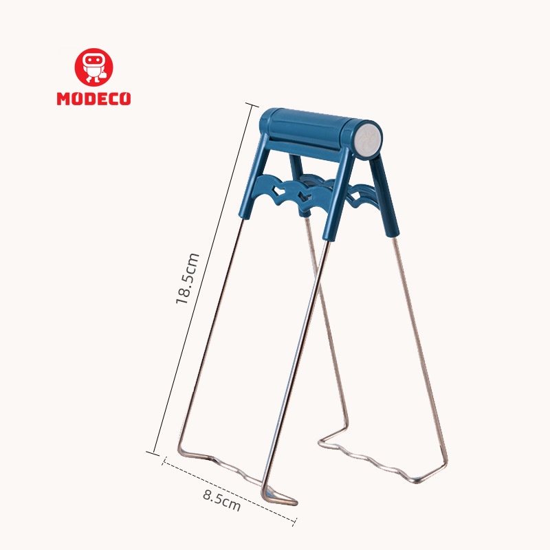 Bộ Dụng Cụ Gắp Bát Đĩa Chống Nóng - Kẹp Nhấc Xanh Đậm