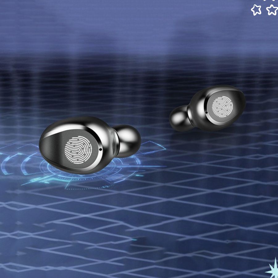 Tai Nghe Bluetooth F9  Không Dây TWS Cảm Ứng Chạm Khử Tiếng Ồn Dùng Chơi Game, Nghe Nhạc -F9 - Nhuvubfbll5684
