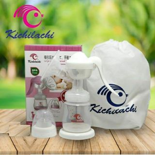 Máy hút sữa bằng tay kichi - tặng kèm 6 túi trữ sữa