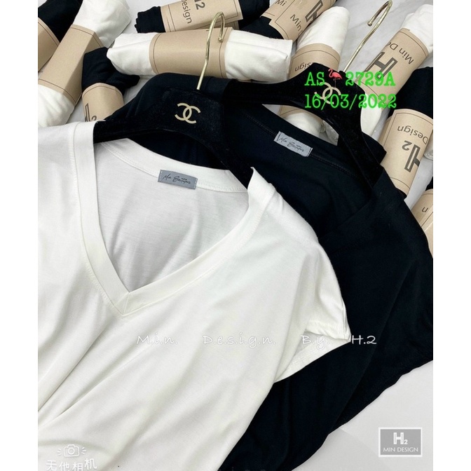 Áo Thun Cộc Tay CỔ TIM Hương Quỳnh Bigsize