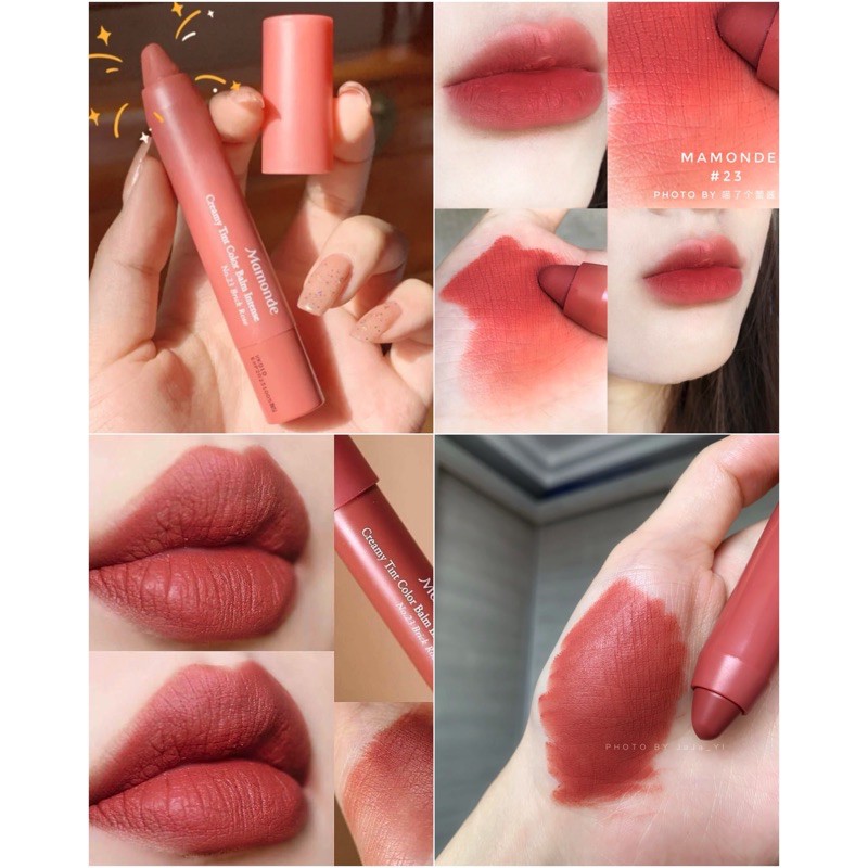 Son Mamonde Intense creamy tint 23 Brick rose | BigBuy360 - bigbuy360.vn