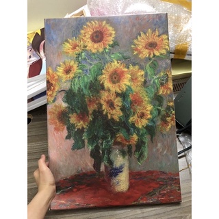Combo tranh và túi canvas