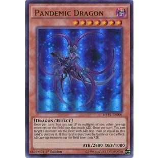 Thẻ bài Yugioh - TCG - Pandemic Dragon / MVP1-EN006'