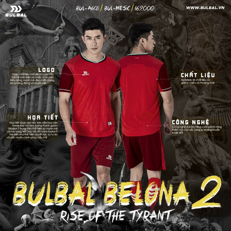 ĐỒ ĐÁ BÓNG BULBAL BELONA 2