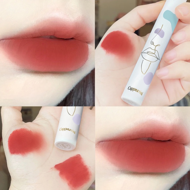 Son Kem Lì Mịn Mượt Như Nhung Kháng Nước Và Lâu Trôi 6 Màu Tùy Chọn Quyến Rũ