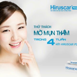 Hiruscar Post Acne 5g - Chăm sóc mụn thâm, sẹo mụn