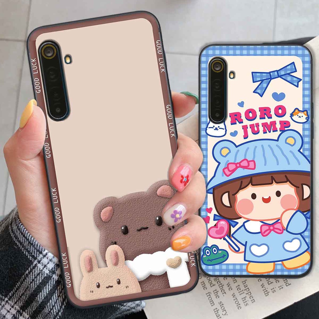Ốp Realme 6 / 6 Pro bear brick, gấu đáng yêu, dễ thương