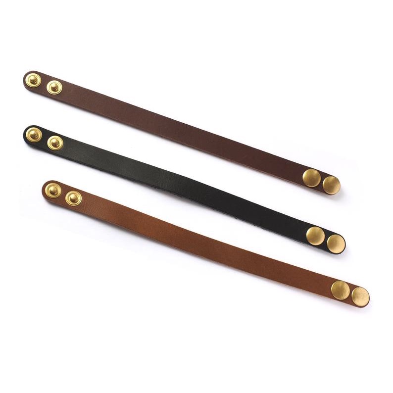 Vòng Tay Bằng Da Phong Cách Cho Nam, Nữ Handmade, Da Thật