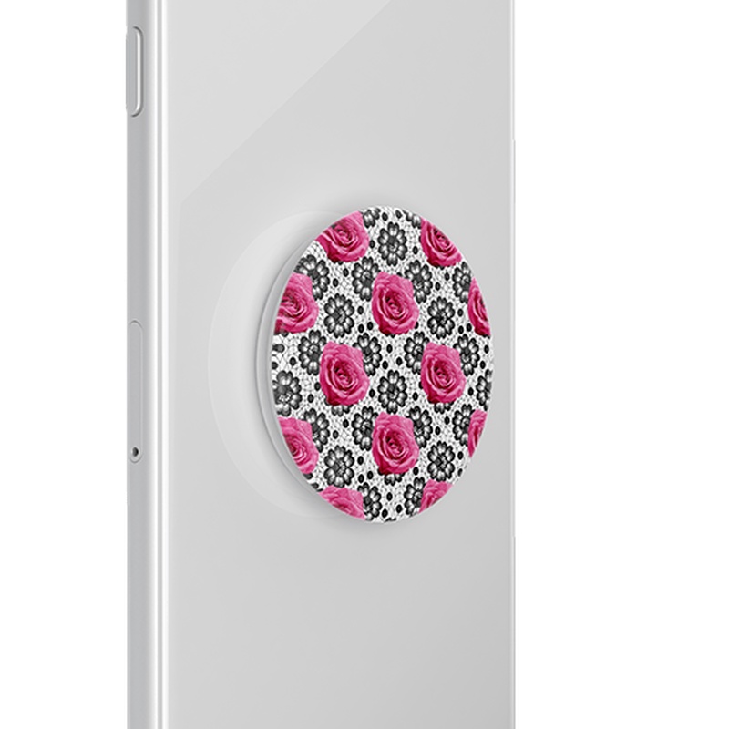 Giá đỡ điện thoại thông minh Popsockets Boudoir Rose OW - Hàng Chính Hãng