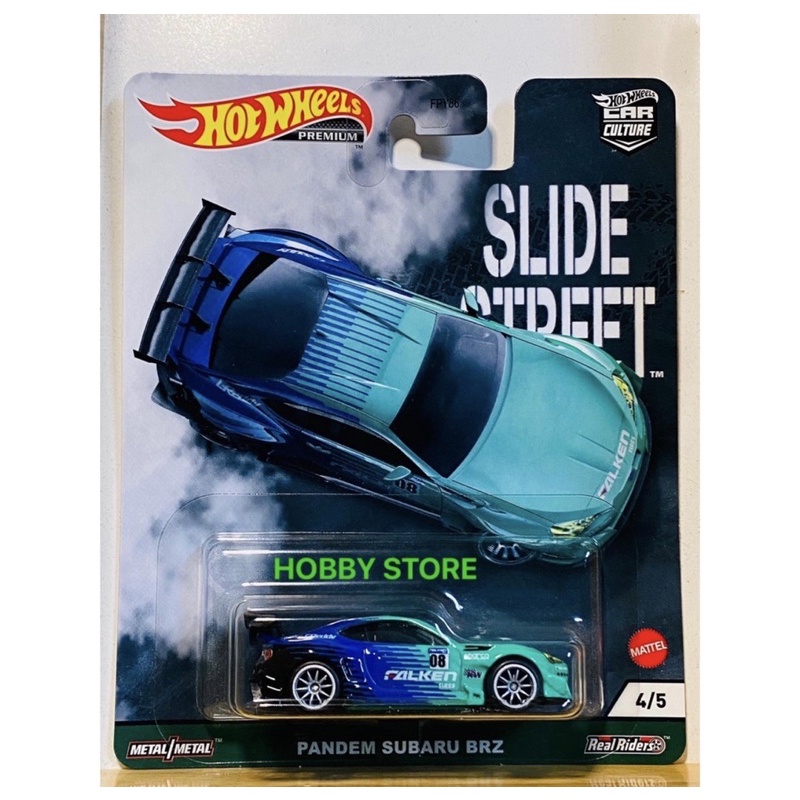 Hobby Store xe mô hình Hot Wheels Premium Slide Street set full 5 xe