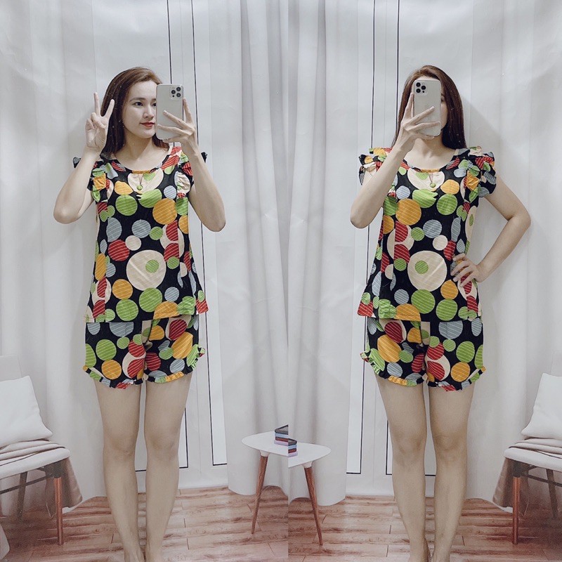 🎉MẪU MỚI🎉BỘ NGẮN TOLE LANH XUẤT KHẨU CỔ XẺ PHỐI NÚT HOẠ TIẾT CARO BI BÔNG SIÊU XINH 🥳🥳🥳 | BigBuy360 - bigbuy360.vn