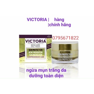 Kem ngăn mụn, liền sẹo, dưỡng toàn diện Victoria 25g(chính hãng)