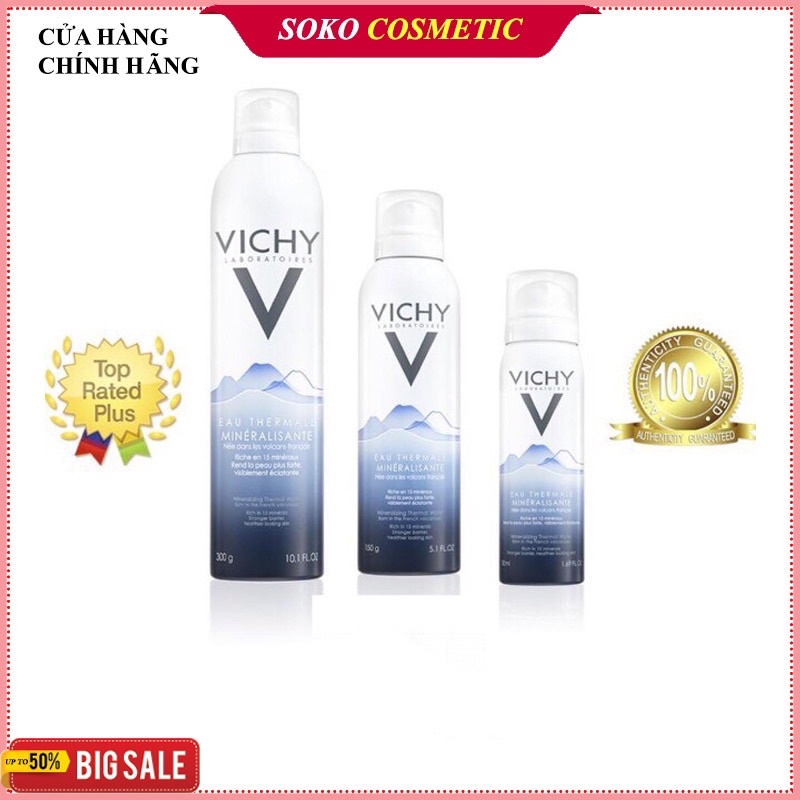 XỊT KHOÁNH VICHY CUNG CẤP NƯỚC KHOÁNG CHẤT CHO DA