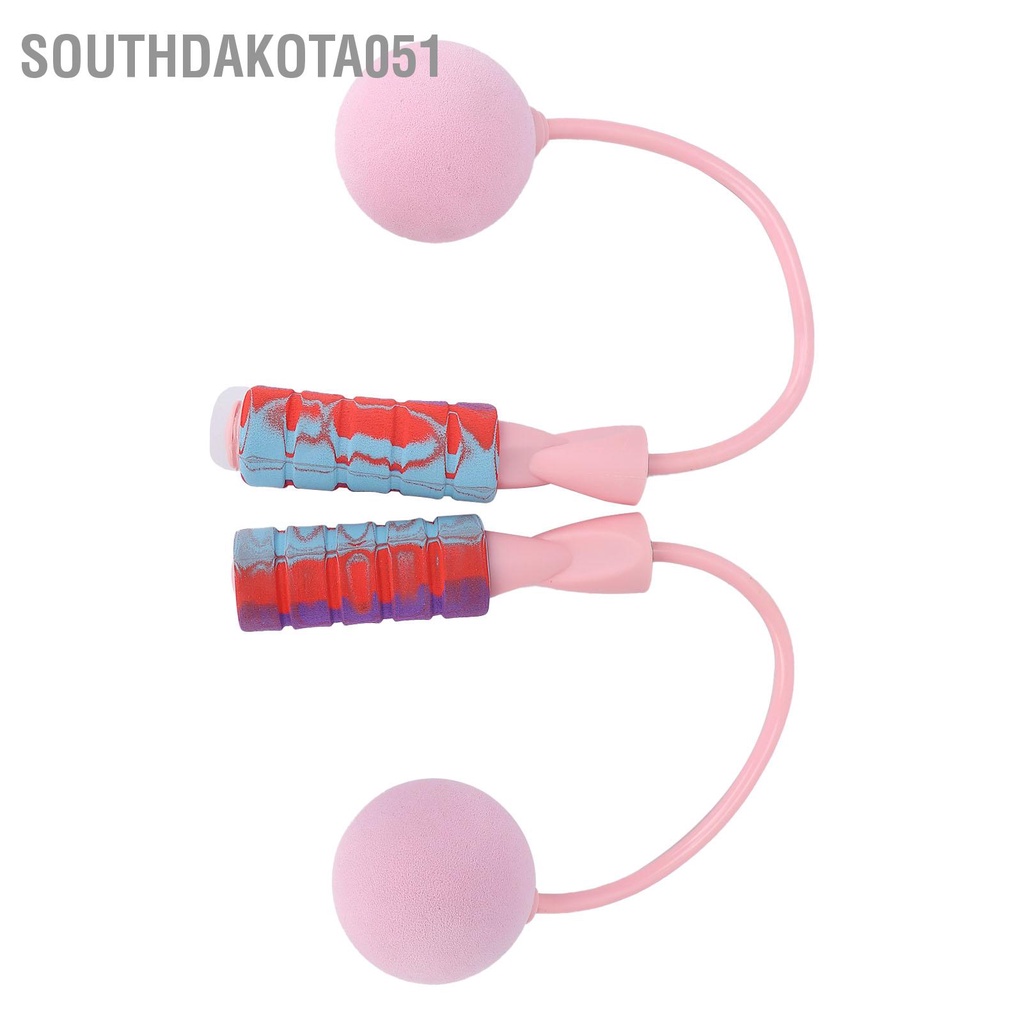 Southdakota051 Dây nhảy không dây Thể dục thể thao Đào tạo chất béo Đốt cháy (Màu hồng)