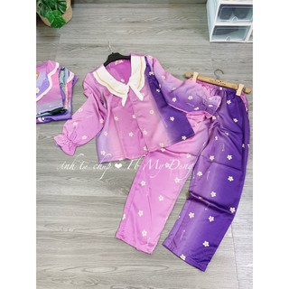 Bộ pizama lụa