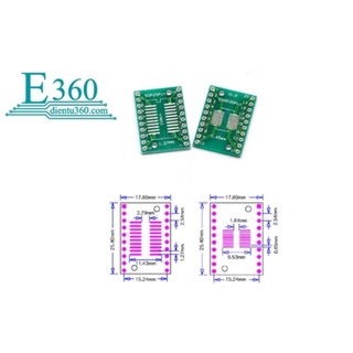 Bo mạch chuyển đổi sop20 sang dip20
