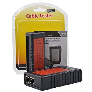 Hộp test cáp mạng Noyafa NF-468B chính hãng, Máy test mạng 3 chức năng test RJ45, RJ11, BNC