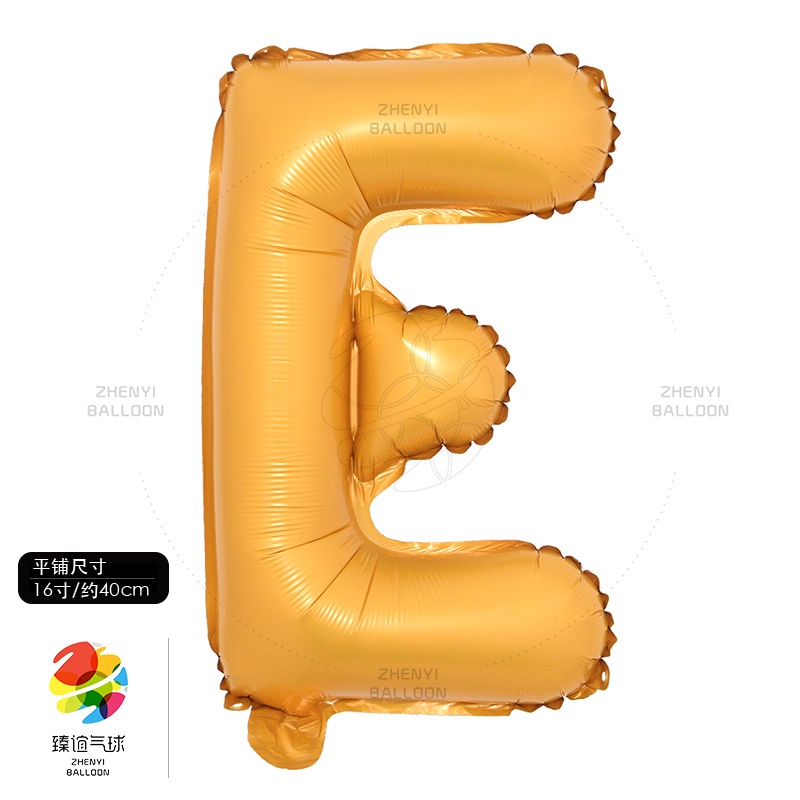 Bong Bóng Hình Chữ Số 16 inch  Trang Trí Tiệc Sinh Nhật Cho Trẻ Em