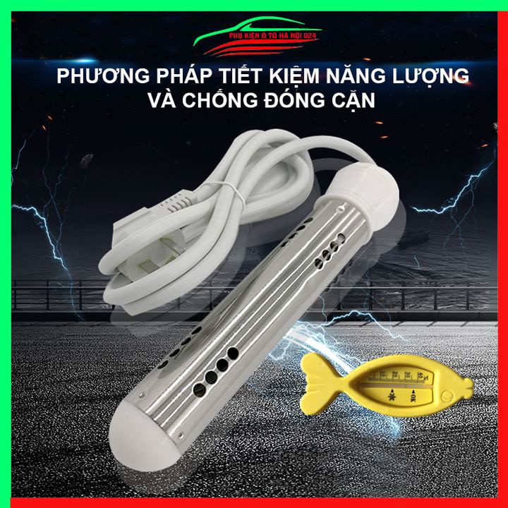 Sục điện, sục đun nước 220VAC an toàn công suất lớn 2000W/2500W/3000W