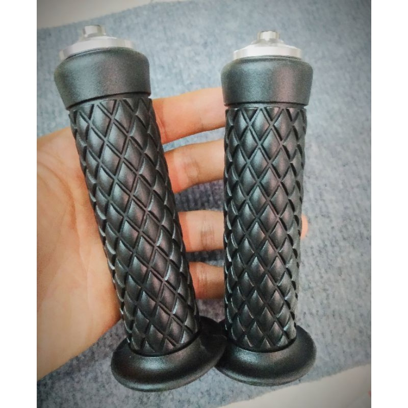 Combo bao tay cao su sọc caro và gù nhôm kiểu salaya CNC