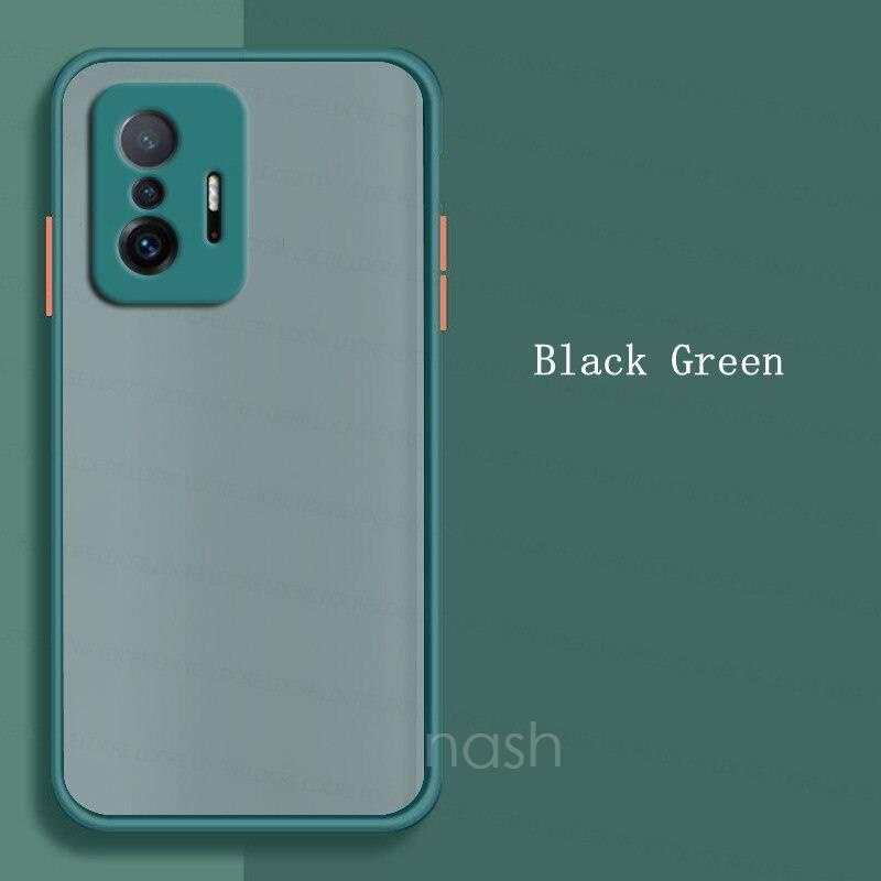 Ốp điện thoại silicon mặt nhám chống sốc bảo vệ camera cho Xiaomi Mi 11T Pro Mi 11 Lite 5G NE