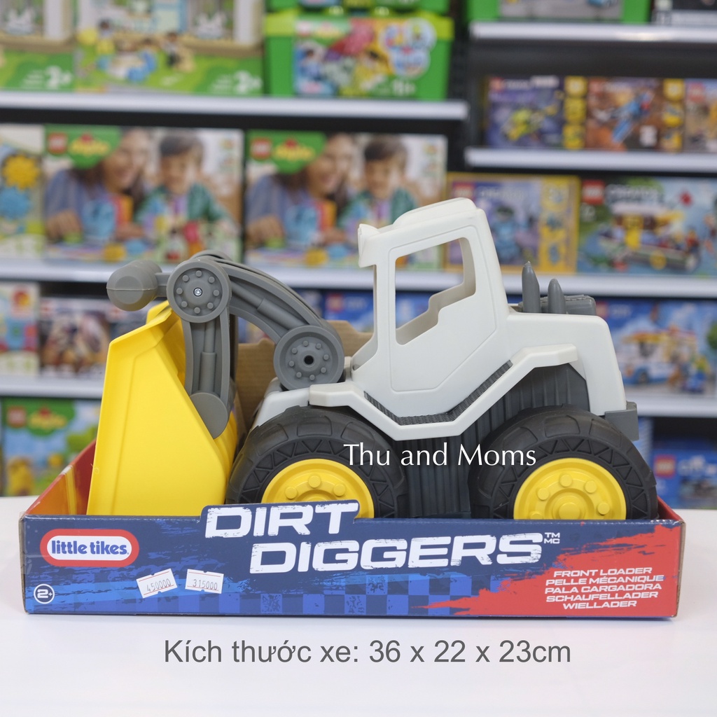 Little Tikes (Mỹ) xe máy xúc khổng lồ (36x22x23cm)