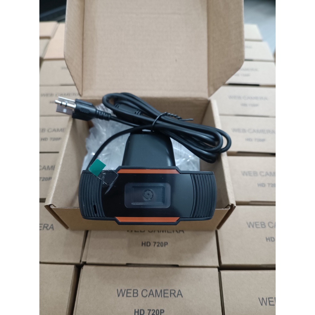Webcam máy tính Chuẩn HD 720p có tích hợp mic cho giáo viên học sinh học online và livestream
