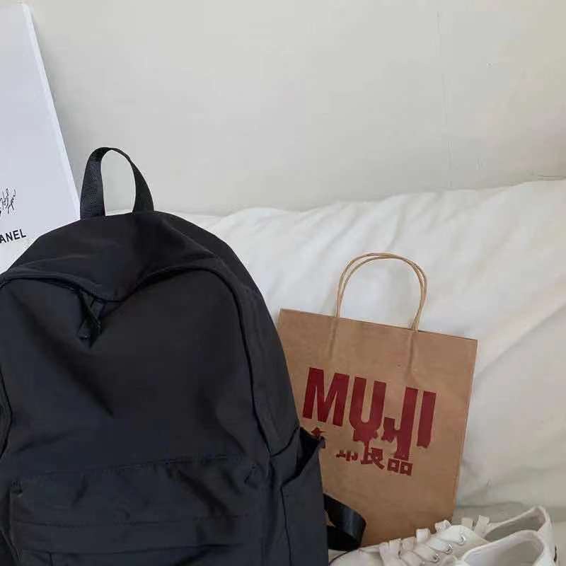 Balo Đi Học Siêu Nhẹ Chất Liệu Nylon Chống Nước Cao Cấp