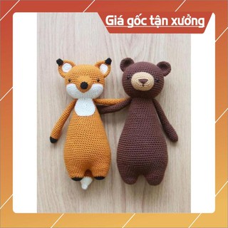 [Chinh Hang] [Xả Hàng] Quà tặng cho bé – Set đôi bạn thân – Toys made by The Bunny